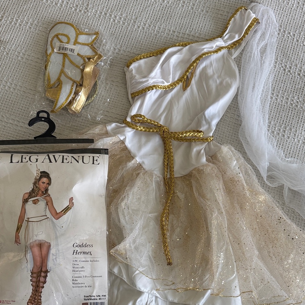 Leg Avenue Goddess Hermes Costume -  size: S/M
